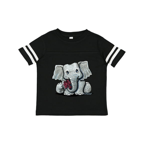 Inktastic Kiniart Elephant Boys or Girls Toddler T-Shirt