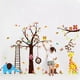 thumbnail image 1 of Vinil Decorativo Infantil Bebé Niña Changuitos Árbol Bosque H&Jess VINIL INFANTIL, 1 of 3