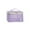 Purple, variant on Qiweii Holiday Open-Top Cosmetic Bag Large Capacity Travel Makeup Bag Spacious Organizer For Cosmetics Toiletries Brushes Home Travel Use