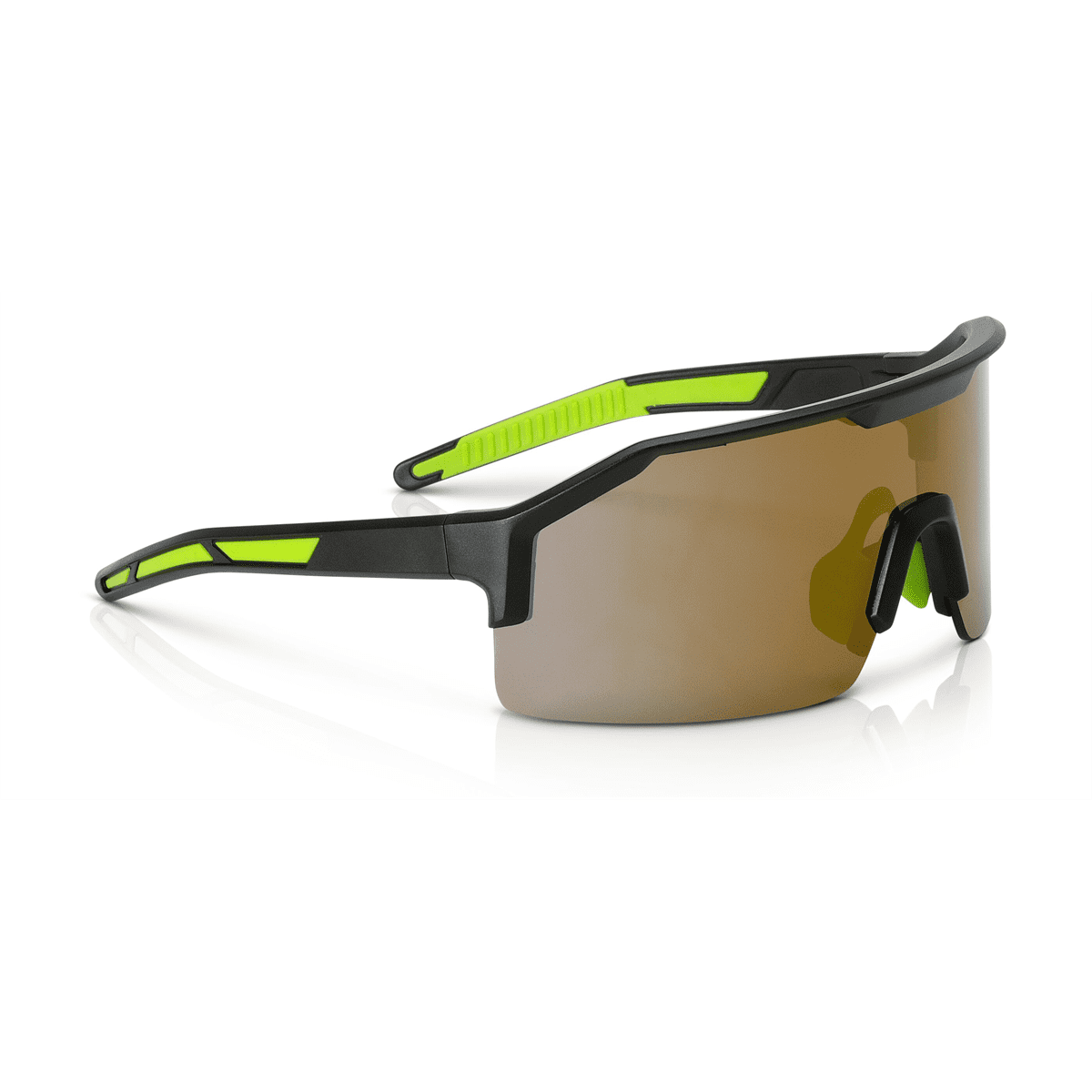 Jackson Safety Safety Glasses - MAXVIEW+ Series - Gold Mirror Lens - Black Frame - Hardcoat Anti-Scratch