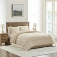 thumbnail image 4 of My Texas House Arden Adult 3-Piece Taupe Floral Quilt Set, Full/Queen, 4 of 9