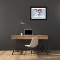 thumbnail image 3 of Allante, Marc 18x14 Black Ornate Wood Framed with Double Matting Museum Art Print Titled - Faust, 3 of 4