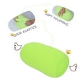 thumbnail image 3 of YUMILI Oreiller en Rouleau, Micro Mini Coussin de Dos en microbilles Coussin en Rouleau Voyage à la Maison Sommeil Soutien du Cou Confortable(Vert), 3 of 6