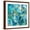 Brown Frame, variant on Art.com Rainforest Art Print by Jan Weiss, 16" x 16"