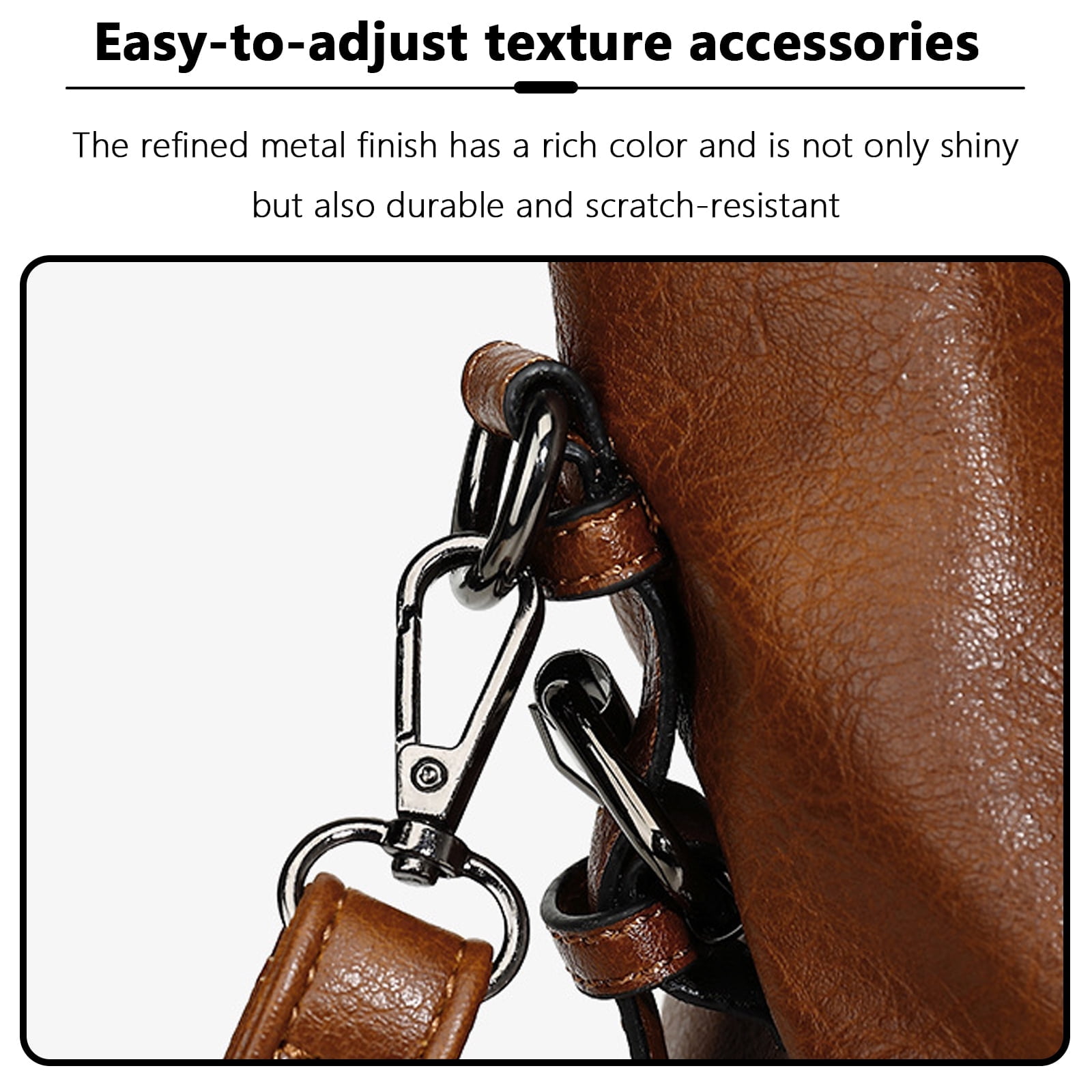 Arcticwind Handheld women's bag,Fashion Crossbody Large Capacity Bag for Women,with Change Purse,Top Handle Bags,Soft PU Leather Multi-Pocket Shoulder Bag Handbag with Adjustable Strap,Brown
