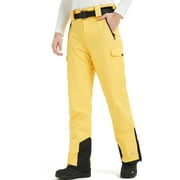 HARD LAND Men's Ski Pants Windproof Insulated Snow Pants Waterproof Durable Snowboard Pants for Winter