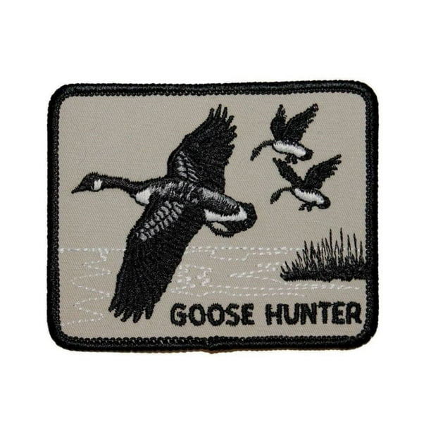 Goose Hunter Patch Shooting Sport Hunting Outdoors Embroidered Sew On