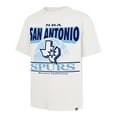 thumbnail image 2 of Men's-'47  White San Antonio Spurs City Edition Shifty Foundation T-Shirt, 2 of 3