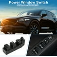 thumbnail image 2 of Interruptor de ventana eléctrica Unique Bargains No.KA5C66350 para el lado del conductor delantero del Mazda CX-5 2015-2017 Negro, 2 of 7