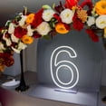 thumbnail image 4 of Letreros LED de neón número 6 decoración de cumpleaños, luces de neón para fiesta, USB Plus, funda de batería para iluminar el cumpleaños de tu bebé con nuestro letrero de neón número seis (número 6), 4 of 4