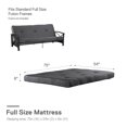 thumbnail image 4 of Kali 6 inch Thermobonded High Density Polyester Fill Futon Mattress, Full, 4 of 6