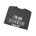 thumbnail image 3 of Funny Saying Accountant Learning School Teaching CP Gildan 18000 Sweatshirt, 3 of 4