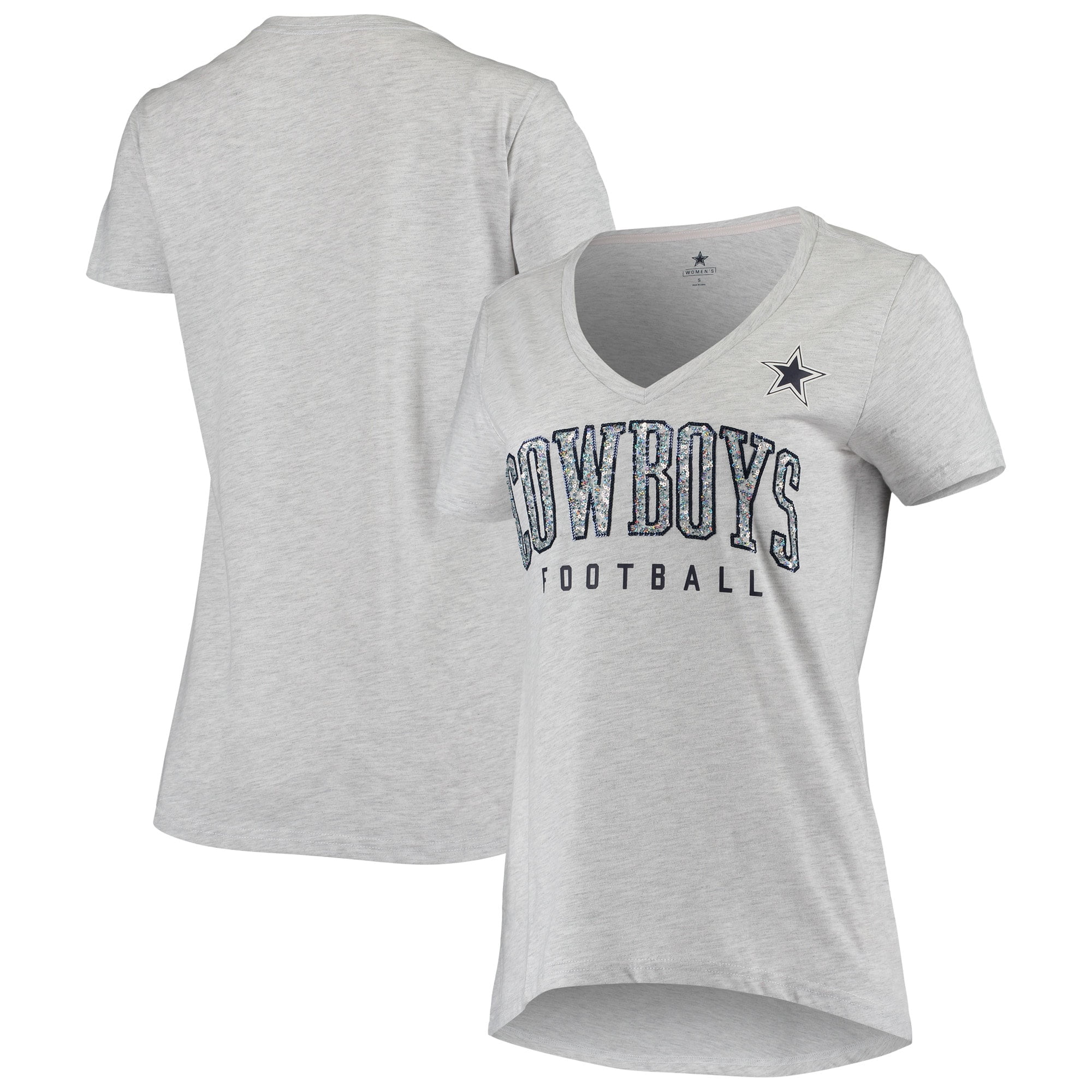 Dallas Cowboys Women's Kaia V-Neck T 