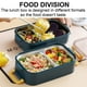 thumbnail image 4 of Fiudx Fiambrera Bento de Acero Inoxidable, Recipiente Térmico para Alimentos, Apto para Microondas, Cierre Flexible, Mantiene La Comida Fresca, Ideal para Picnics, Oficina, Escuela, Color Azul y Verd, 4 of 6