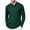 Dark Green, variant on Yifymode Men's Henley Long Sleeve Shirts Button Casual Stylish T-Shirts Basic Solid Color Pullover Shirt,Light Purple 3XL