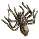 thumbnail image 5 of Araña de latón, accesorio de diseño, adorno creativo de araña, decoración de araña de latón, mini estatua de araña, 5 of 6
