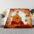 thumbnail image 6 of Winnie the Pooh Casual Blanket Soft Plush Throw BlanketsKids Throw Blankets in Home Bed Sofa Chairs Dorm, 6 of 10