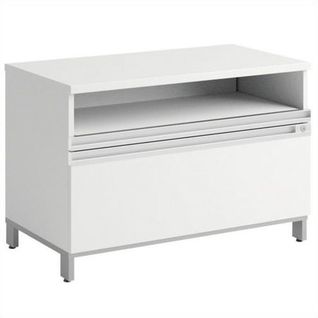 Bush Business Momentum 36W x 24H Piler-Filer in White
