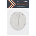 thumbnail image 5 of Cubierta de Entrada de Cable KING CE2000 Blanca para Cable de Techo, 5 of 5