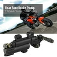 thumbnail image 3 of Hydraulic Master Cylinder,Folding Motorcycle Rear Brake Rear Brake Master Cylinder Rear Foot Brake Cylinder Pump Cutting-Edge Features, 3 of 10