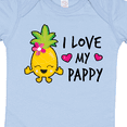 thumbnail image 4 of Inktastic I Love My Pappy with Pineapple Girls Baby Bodysuit, 4 of 5