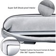thumbnail image 3 of Funda para portátil Voova 15.6 pulgadas con protección 360° para MacBook, gris, 3 of 8