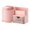Pink, variant on Functional 360 turn Cosmetic Box With Secure Bottom For Access To Beauty Items