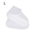 thumbnail image 2 of Monstrate Cubrezapatos de silicona impermeables, antideslizantes, resistentes al desgaste Paraguas de lluvia Blanco L, 2 of 6