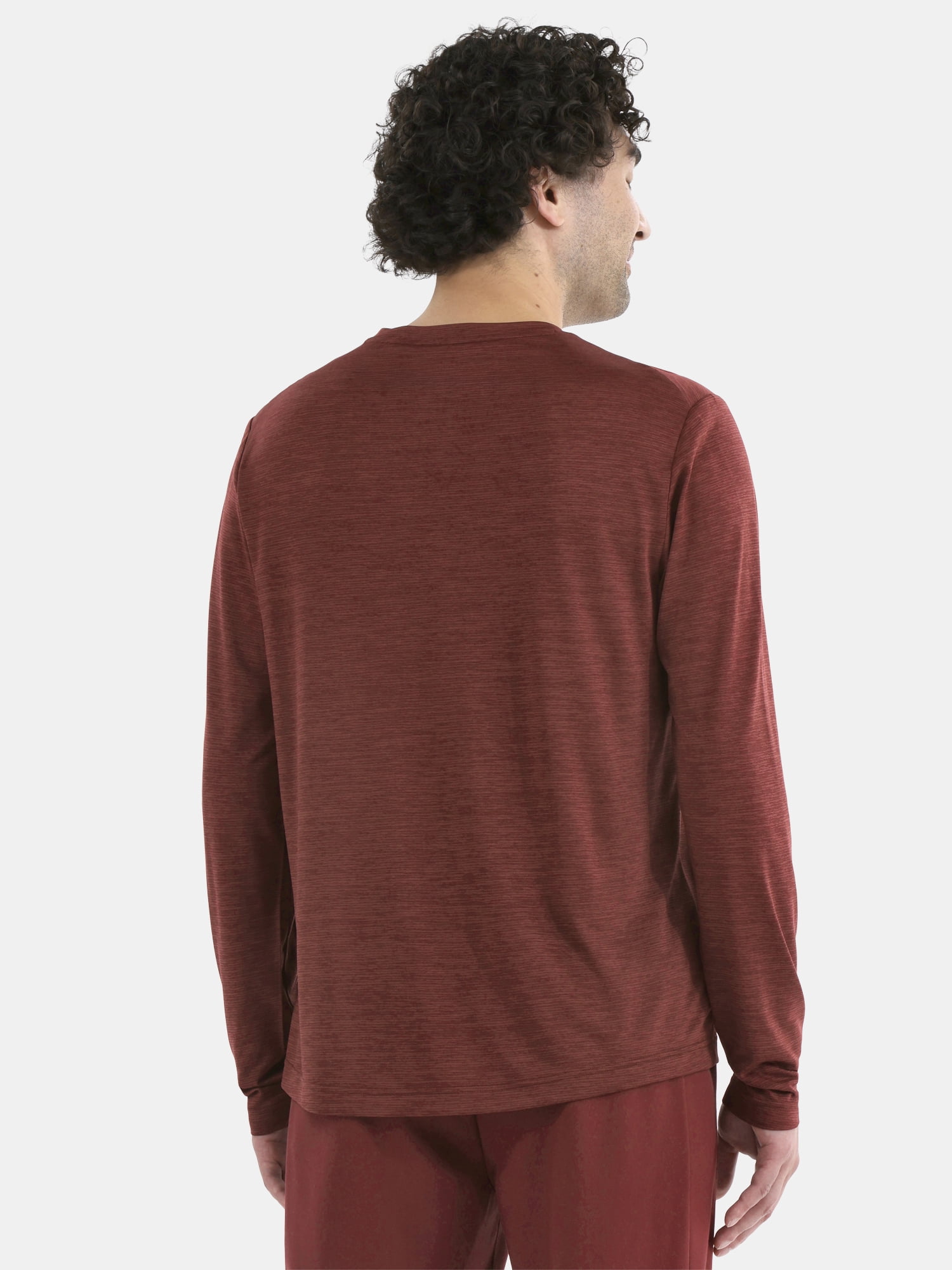 Athletic Works Men's Jersey Tee with Long Sleeves, Sizes XS-5XL