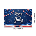 thumbnail image 3 of Patriotic Design Happy 4th of July Banner Decorative Pattern Stars and Stripes Celebration Flag for Independence Day Party Outdoor Event Home Decor, 3 of 8