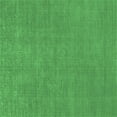 thumbnail image 1 of Ahgly Company Indoor Square Oriental Emerald Green Industrial Area Rugs, 6' Square, 1 of 4