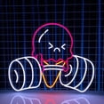 thumbnail image 5 of Handmadetneonsign Ice Cream Does Gym Neon Sign, Funny Ice Cream Wall Art Decor, Ice Cream Store Wall Decor, 5 of 5