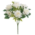 thumbnail image 2 of NANDIYNZHI Artificial Peony Silk Flower with Stems Real Look Vintage Peonies for Home Wedding Decoration, 2 of 8