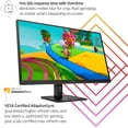 thumbnail image 3 of HP OMEN 27q 27 inch QHD Gaming Monitor 165Hz IPS 1ms AMD Freesync Premium Console Compatible DisplayPort Dual HDMI VESA Mountable for Laptop Computer PS5 Xbox Desk Setup, Black (Renewed), 3 of 5
