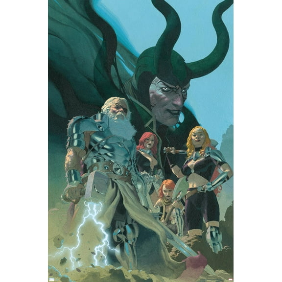 Marvel Comics - Loki - King Thor #1 Wall Poster, 22.375" x 34"