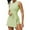 Light Green, variant on Women's Tight Sports Sleeveless Cool Lace Up Fitness Dress Large Culottes, Yoga Tennis Dress, Soft and Breathable Fabric