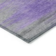 thumbnail image 4 of Addison Rugs Chantille Indoor/Outdoor Transitional Lines Purple Washable Runner Rug, 2'3" x 7'6", 4 of 6