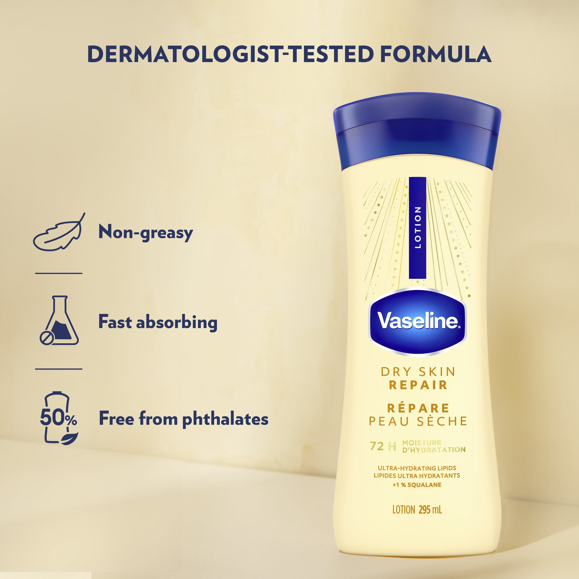 Vaseline Intensive Care Dry Skin Repair Body Lotion