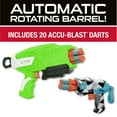 thumbnail image 4 of Blitz Fire Dart Blasters Set W/ 4 Dart Blasters, 20 Accu-Blast Darts,  Ages 6+, 4 of 10