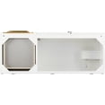 thumbnail image 4 of James Martin Vanities 388-V48-Rg Columbia 48" Single Basin Wood Vanity Cabinet Only -, 4 of 7