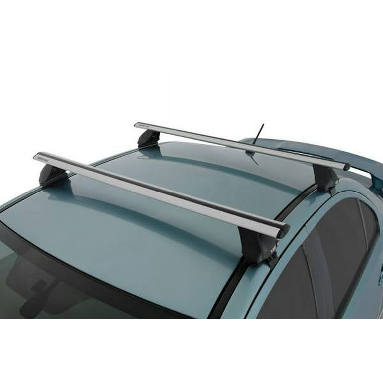 Rhino Rack 2007 2009 Fits Volkswagen GTI Rabbit MK5 2500 Multi Fit Aero Roof Rack System Silver JA2026 Walmart
