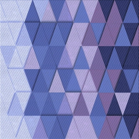 

Ahgly Company Indoor Square Patterned Purple Mimosa Purple Area Rugs 4 Square