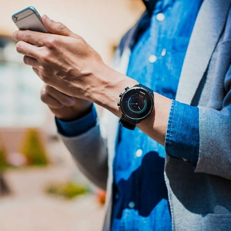 SUUNTO - 9 Titanium Outdoor/Sports Adventure Tracking Connected Watch with GPS/HR - Black
