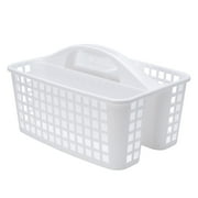 Simplify 2 Pack Utility Bathroom Caddy in White