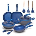 thumbnail image 1 of Batería de Cocina FLAVORSTONE Light Family Set 12 piezas Azul, 1 of 5
