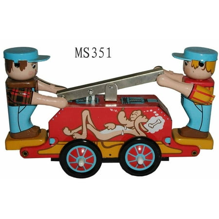 Vintage Style 5.5" Tin Railway Cart