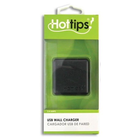 HotTips 2.4 Amp USB Wall Charger Box (Pack of 4)