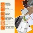 thumbnail image 4 of TerraSlate Weatherproof Printer Paper - 8 MIL, 8.5” x 11” (250 Sheets) | Waterproof Paper for Holiday Cards, New Year Invitations, and Winter Outdoor Use, 4 of 9