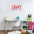 thumbnail image 3 of Stupell Industries Contemporary The GOAT Gamer Canvas Art, 24 x 10, by Yass Naffas Designs, 3 of 8