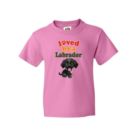 Inktastic Labrador Retriever Dog Black Lab Youth T-Shirt